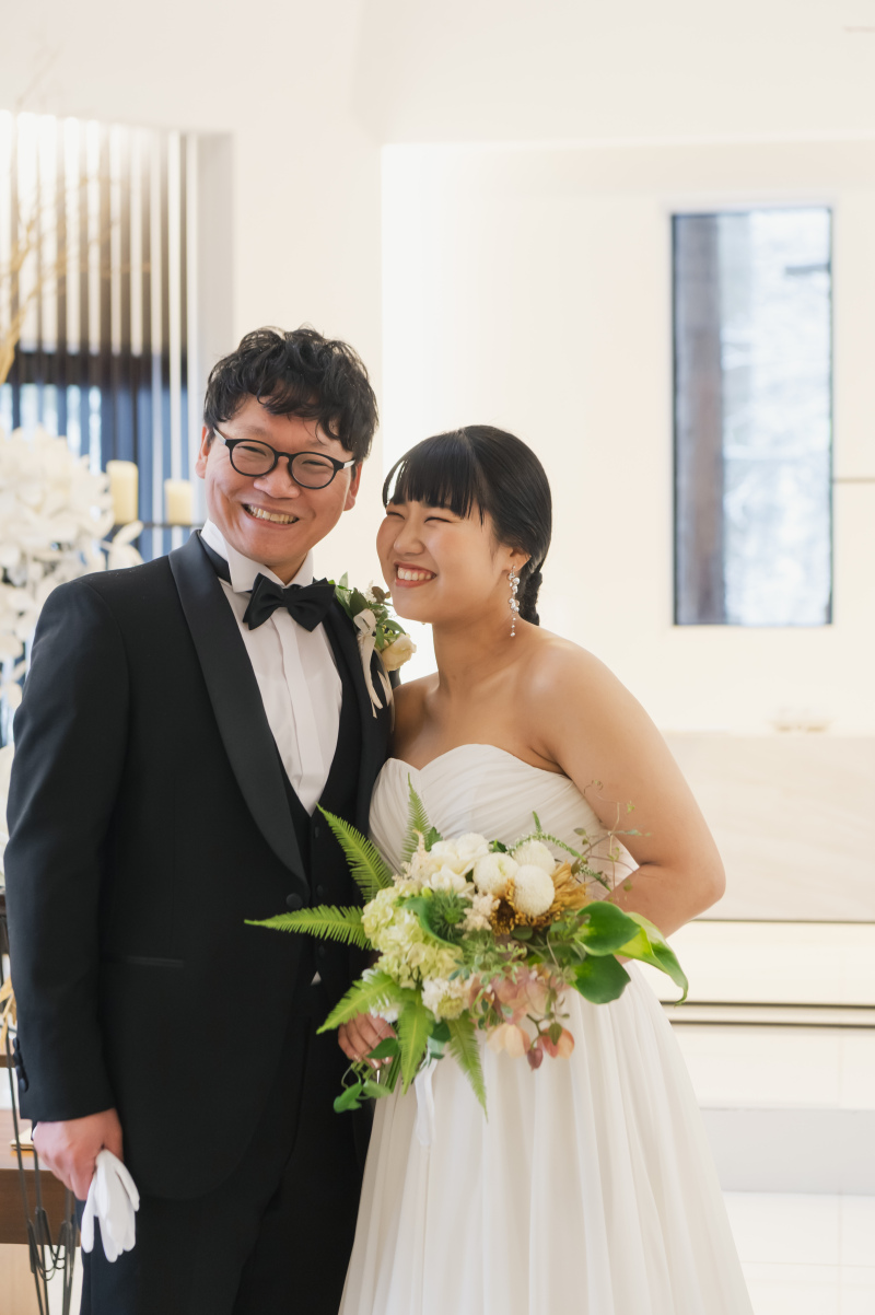 チャペル内では