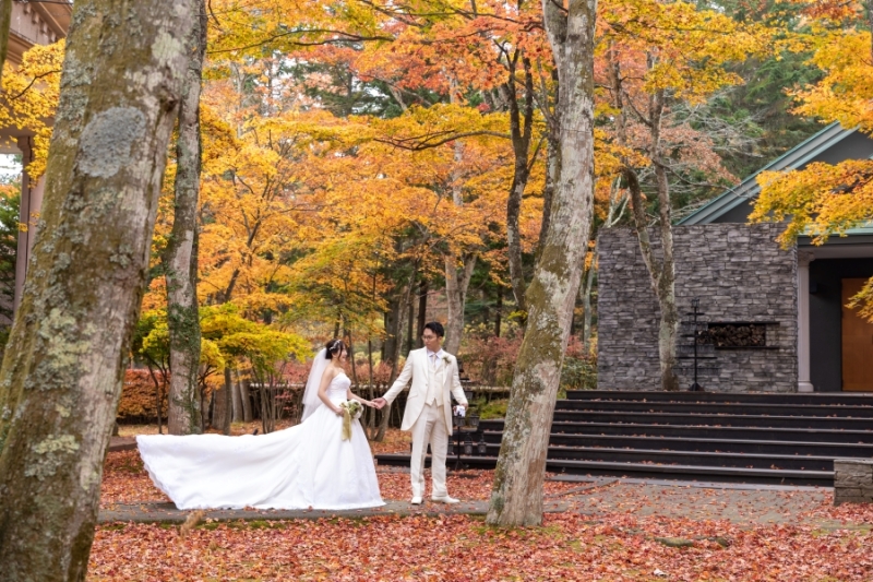 洋装×チャペル・ロケーション