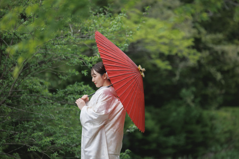 紅が映える一枚