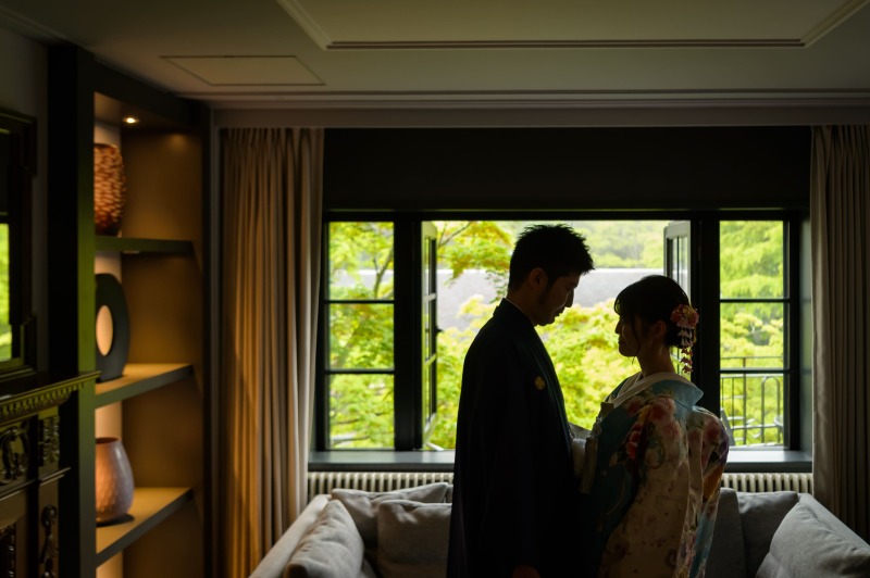 ご披露宴会場にて