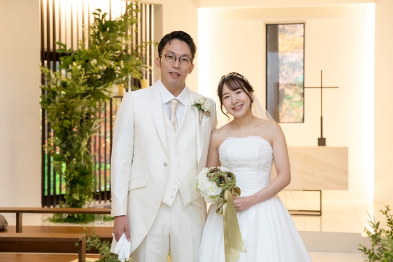 チャペルの中へ