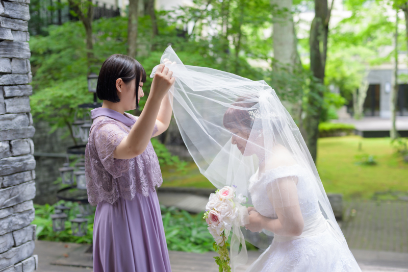 挙式演出を取り入れて