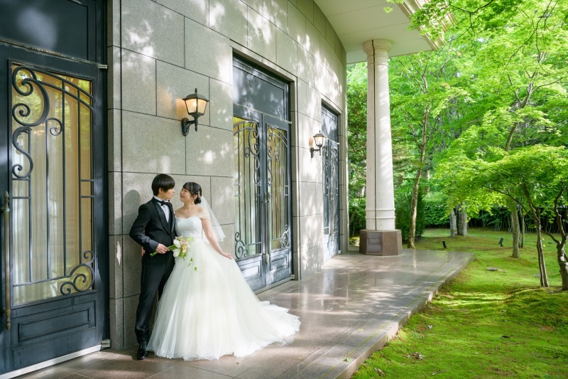 鮮やかな新緑と