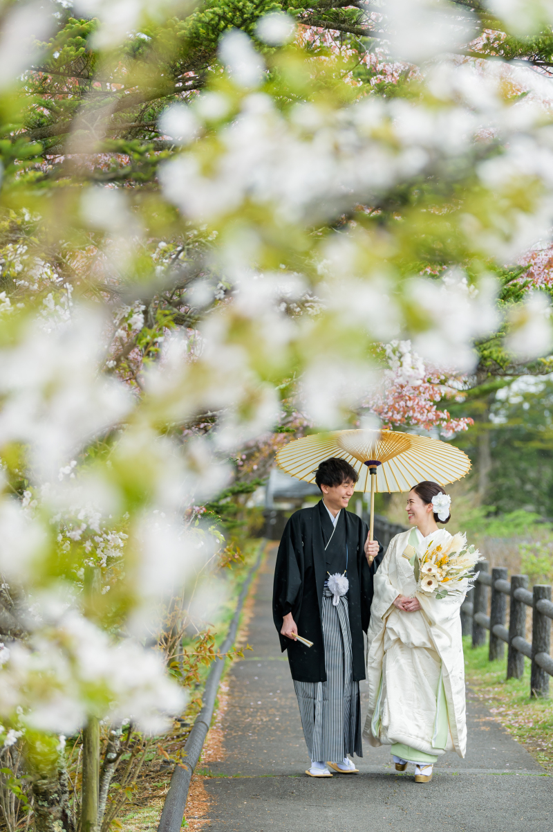 並木道を歩いて