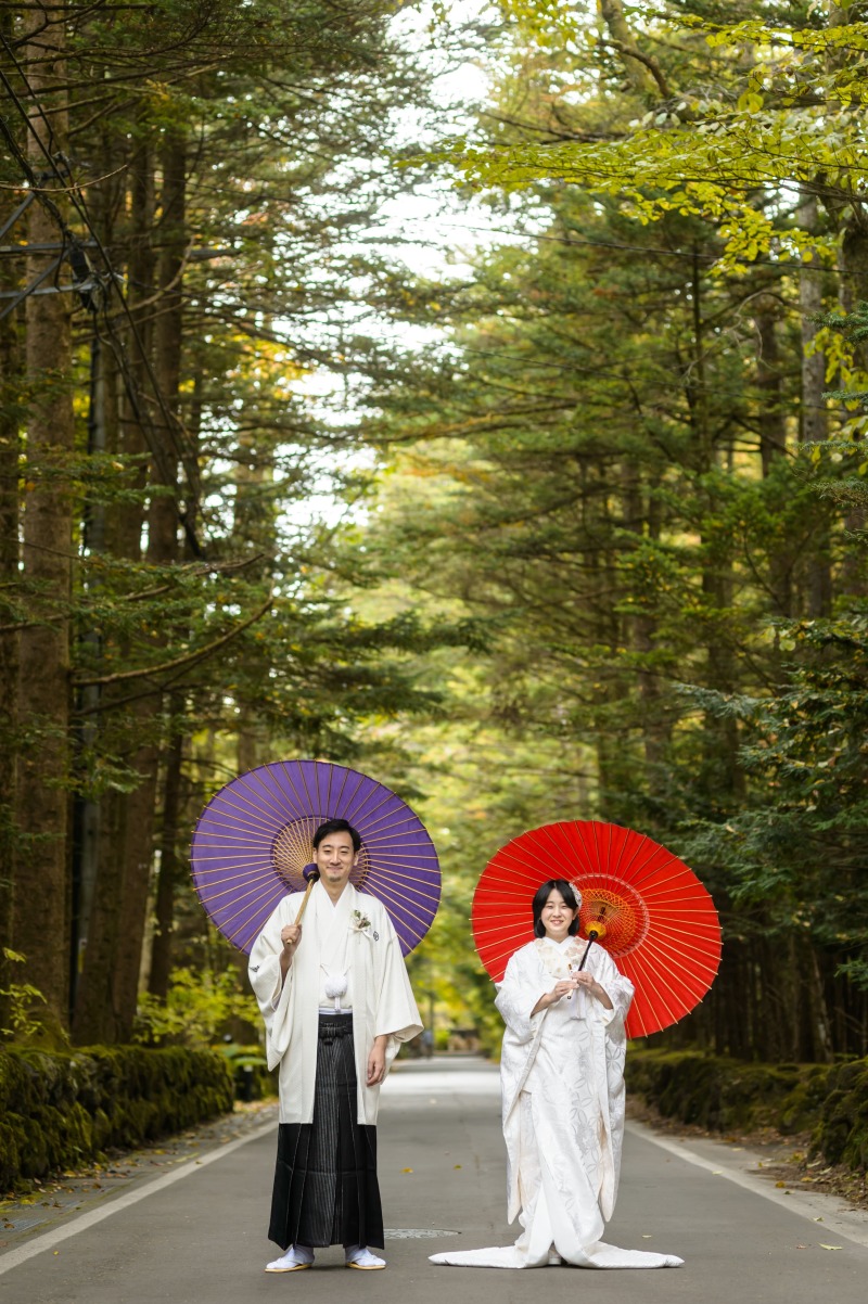 KIKYO傍の並木道にて