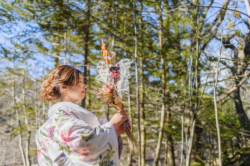 ご新婦様のソロショット