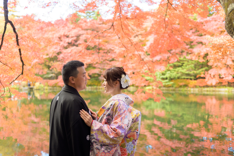 和洋装&times;館内・雲場池