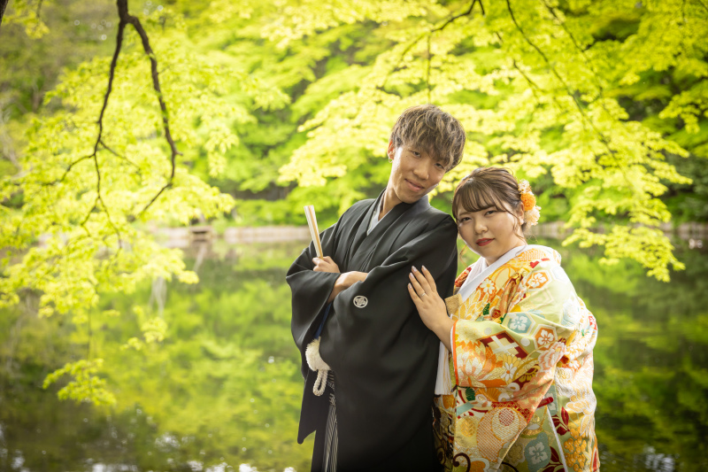 和装・洋装２着×軽井沢ロケーション、チャペル・館内撮影