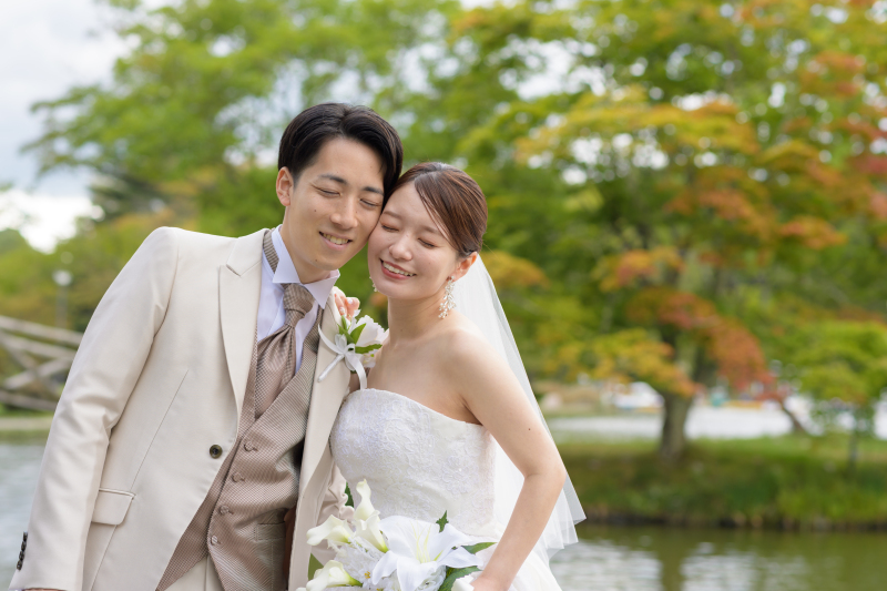 お顔を寄せ合って