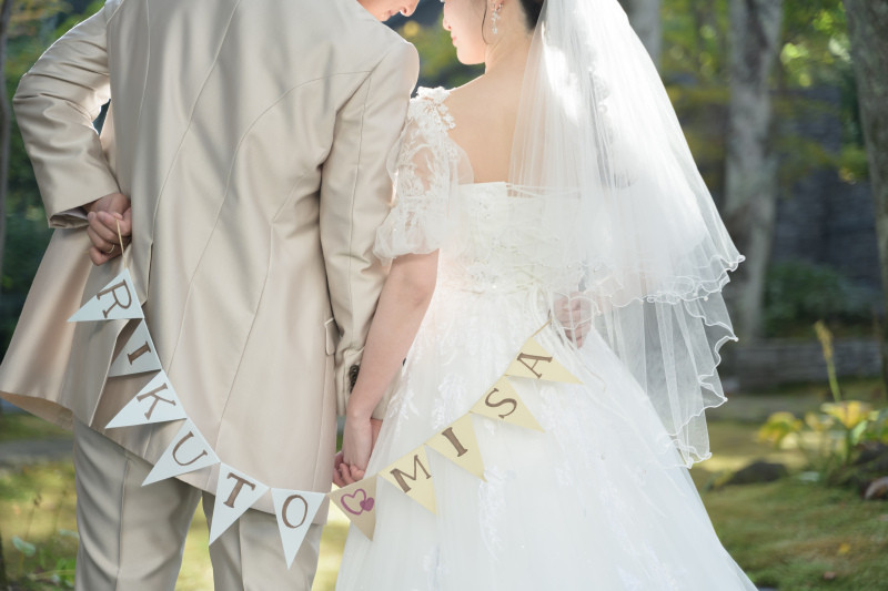 オリジナルガーランドで！