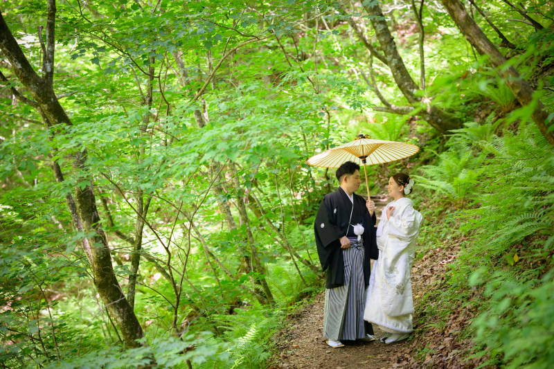 見つめ合いショット