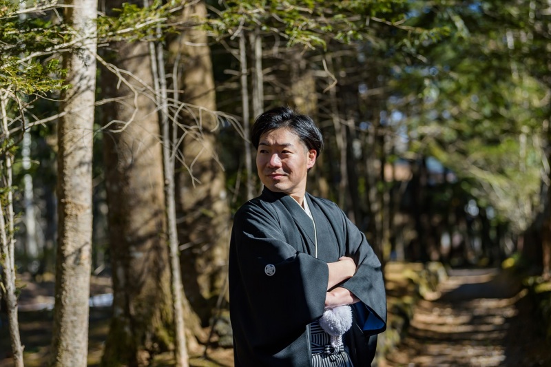 ご新郎様のソロショット