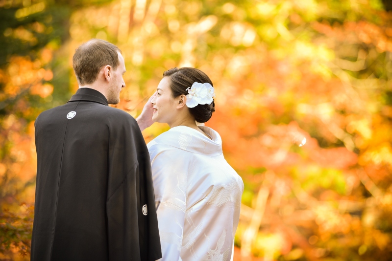 最後はそっと後ろから