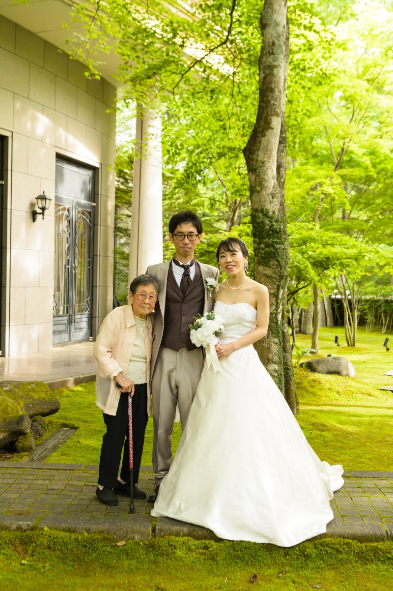 おばあちゃんも一緒に