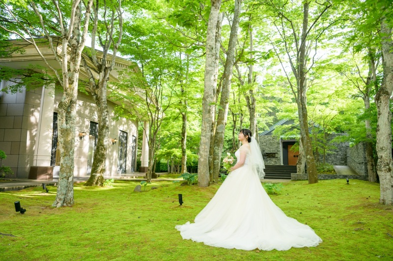 ご新婦様のソロショット