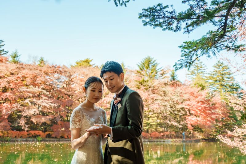 紅葉×ロケーション