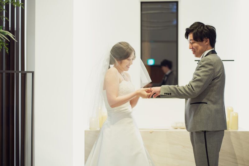 チャペルの中へ