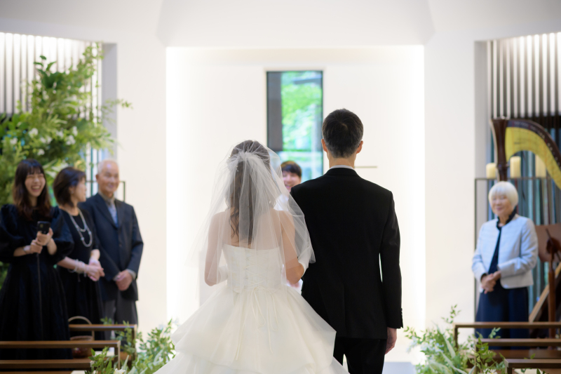 父と歩むバージンロード