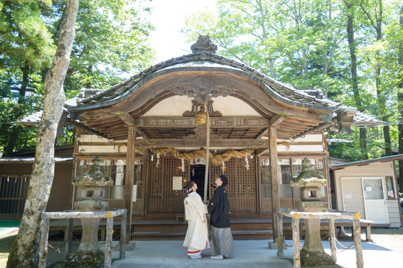 和装・カラードレス×ロケーション