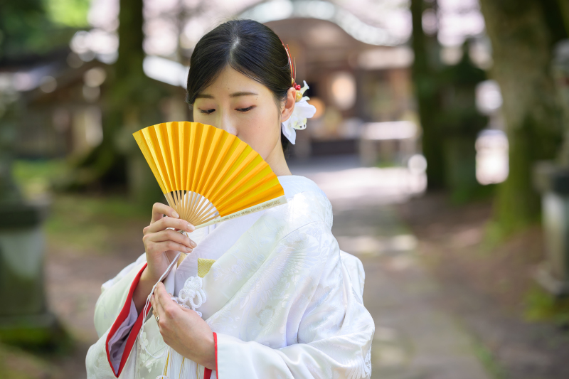 ご新婦様のソロショット