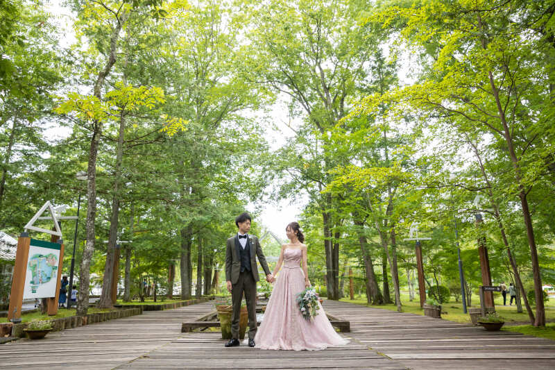 エントランスにて