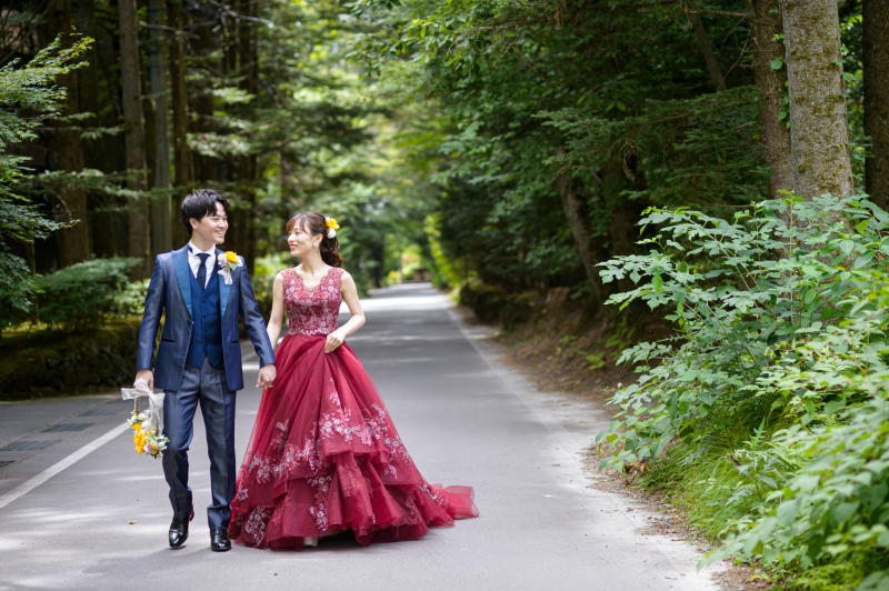 洋装にお着換え