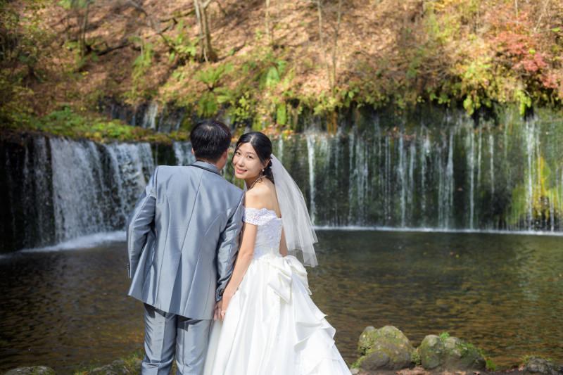 マイナスイオンを浴びながら