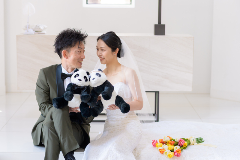 おふたりが好きなパンダと