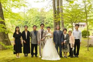 ファミリーフォトウェディング