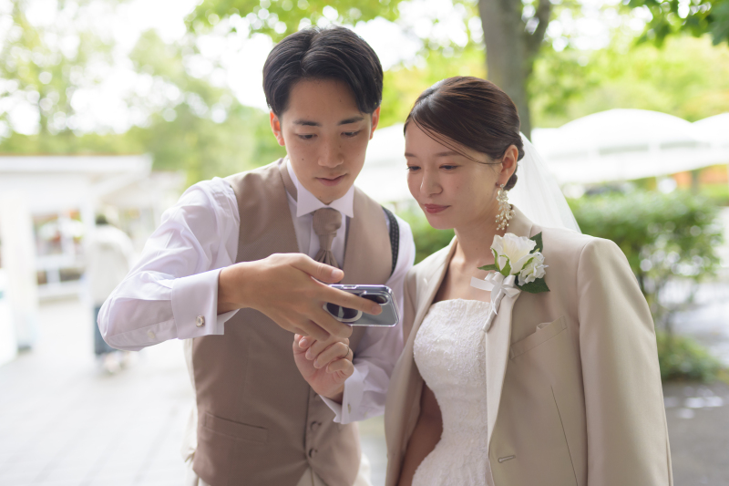 お写真の確認中