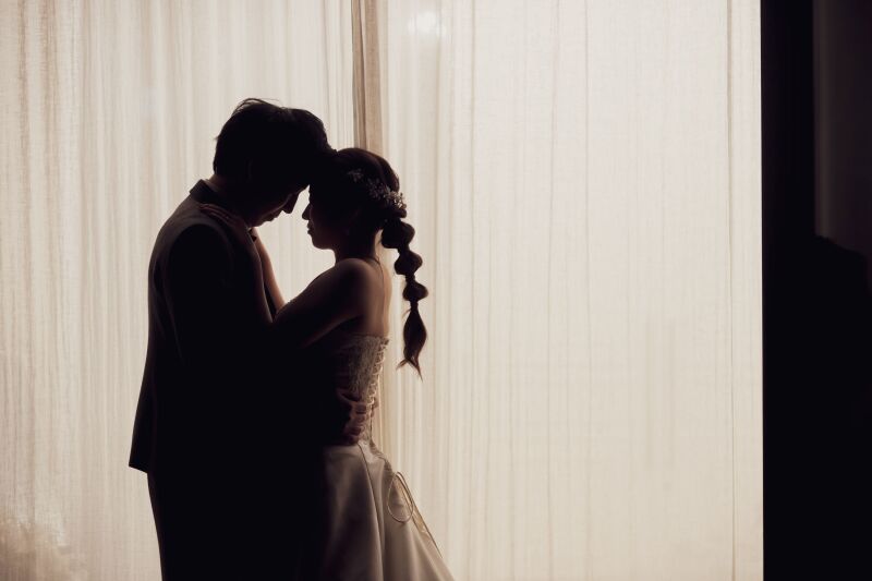 ロマンティックなシルエット