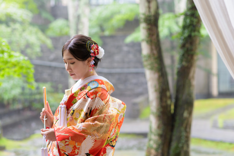 室内でも深緑を感じて