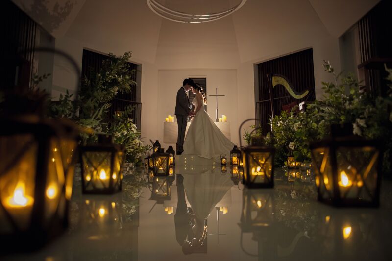 ランタンを並べて