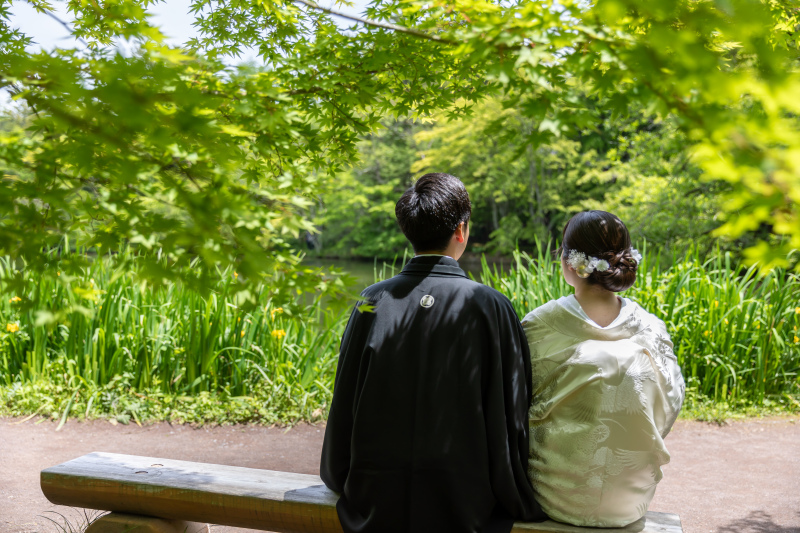 お二人でゆっくり休憩中
