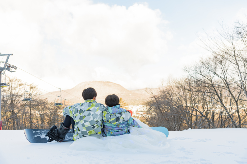 休憩ショットも