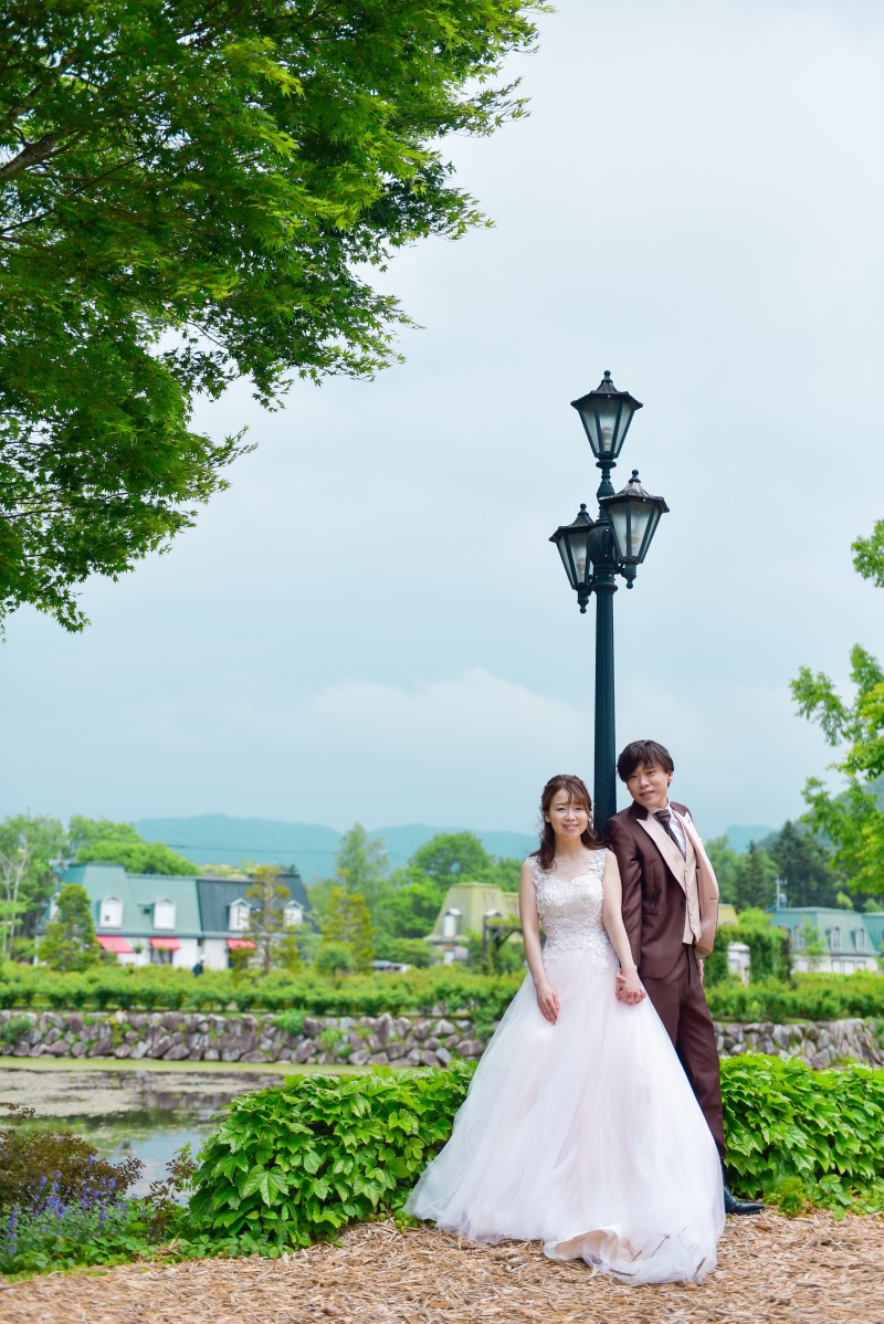 映画の世界のような街並みと♪