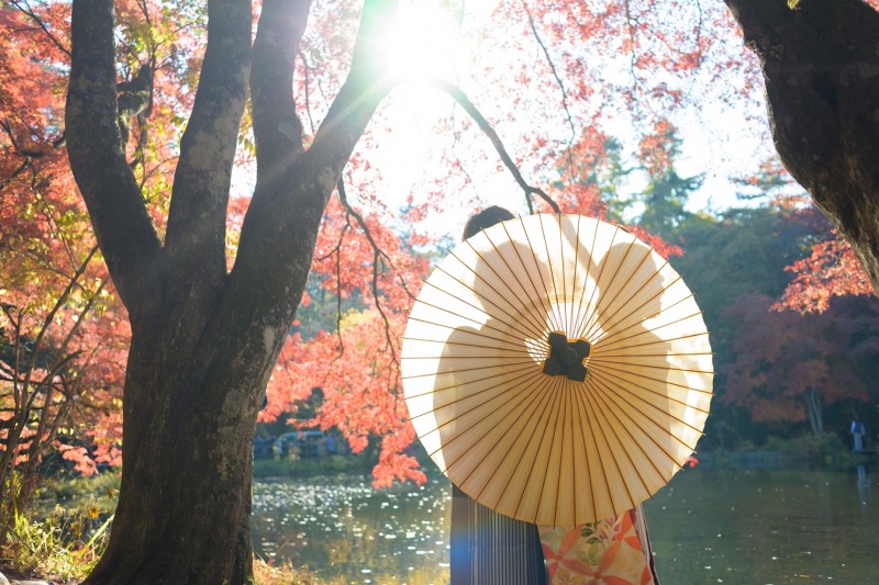 おふたりのシルエット