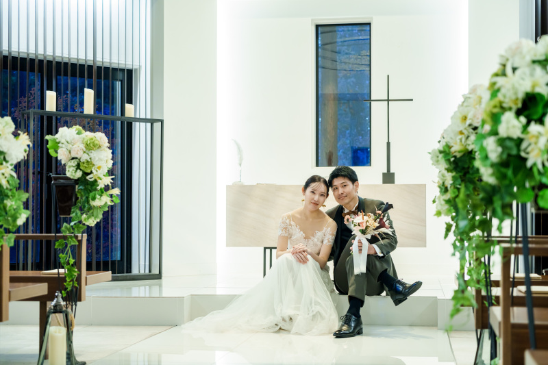 STYLE＋軽井沢_チャペルで撮影できる