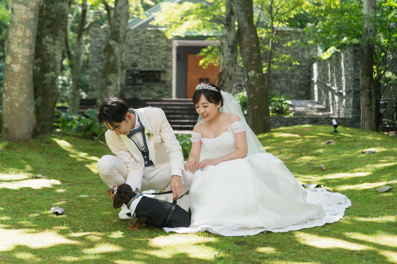 リラックスをしながら私たちらしい写真撮影を