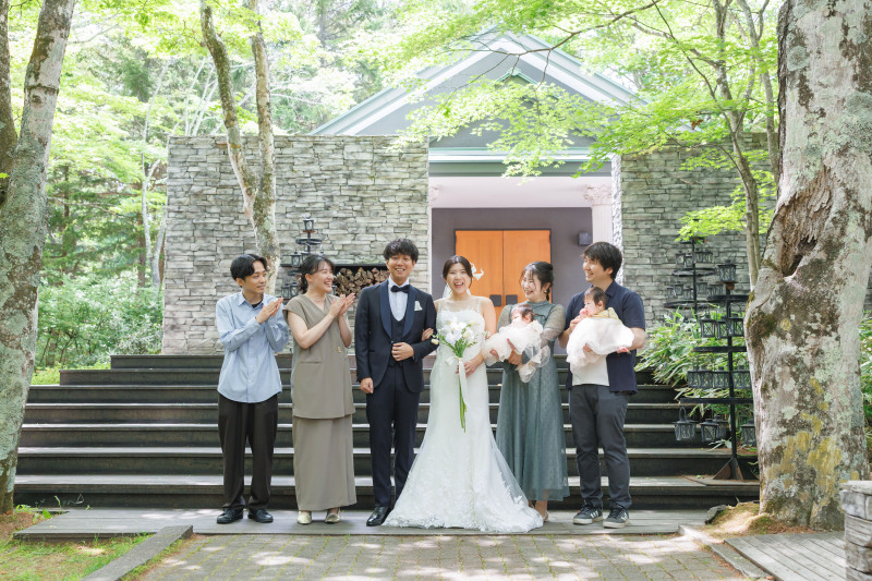 ONE PHOTO WEDDING 旧軽井沢KIKYO