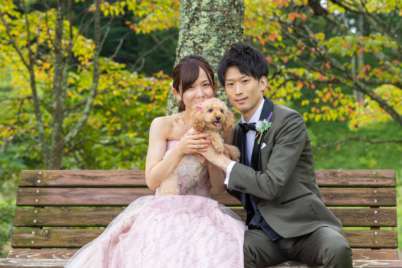 STYLE+軽井沢_ペットと一緒に撮影できる