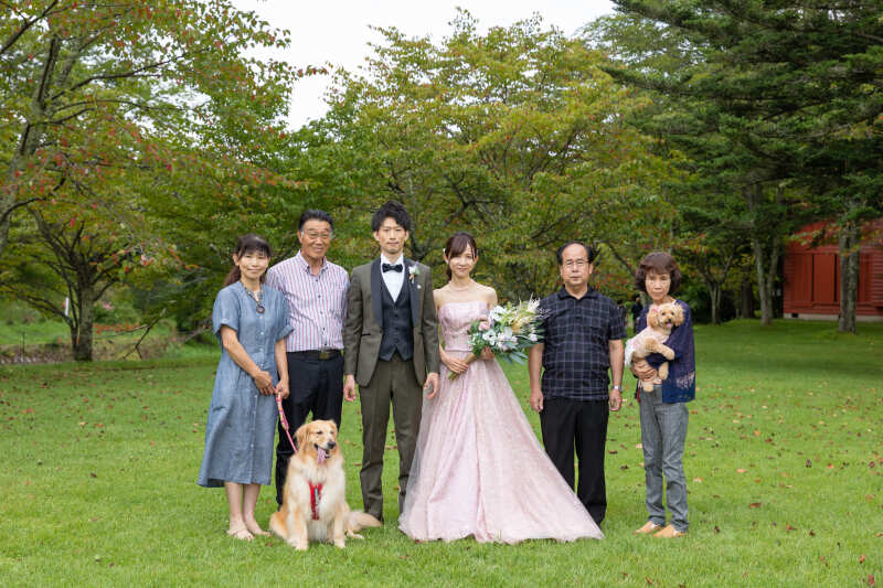 たいせつなご家族様全員での思い出