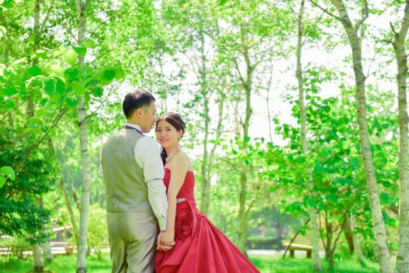 ロケーション撮影に映える衣装も多数ご用意