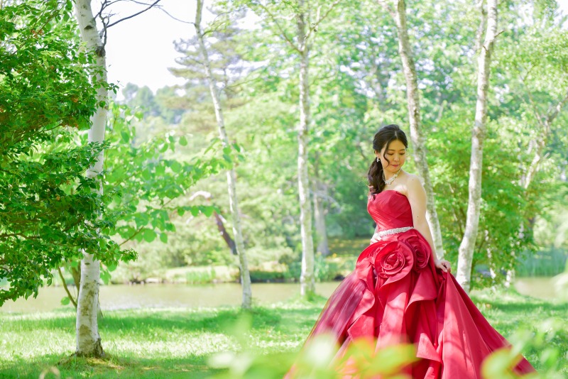 カラードレスが豊富な長野県の10スタジオを比較 前撮り 結婚写真 フォトウェディングのphotorait