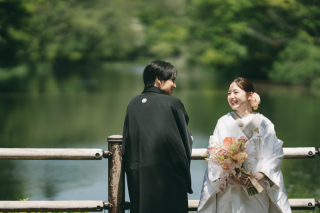 ONE PHOTO WEDDING 旧軽井沢KIKYO_雲場池