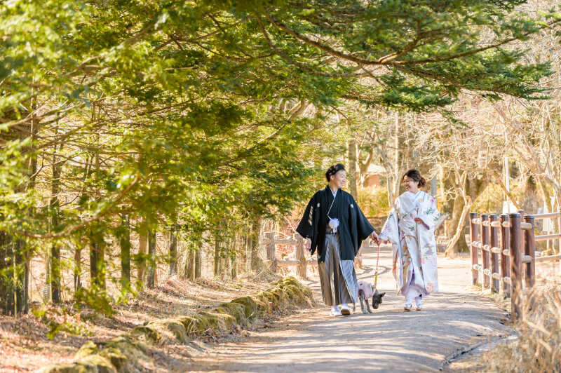 STYLE+軽井沢_ペットと一緒に撮影できる