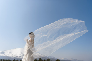 ONE PHOTO WEDDING 旧軽井沢KIKYO_浅間牧場