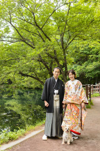 STYLE＋軽井沢_ペットと一緒に撮影！