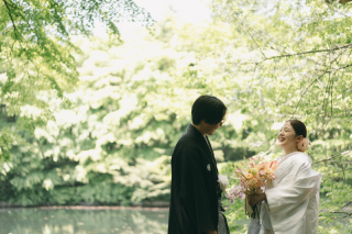 ONE PHOTO WEDDING 旧軽井沢KIKYO_雲場池