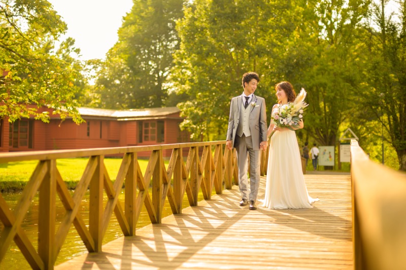 おふたりの緑の好みに合わせて